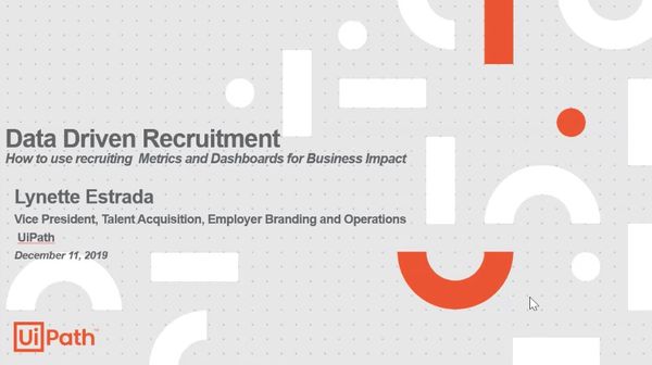 Webinar | HR Learning: Data Driven Recruitment